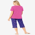 2-Piece Capri Cotton PJ Set image number null