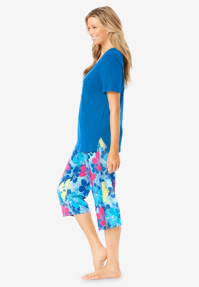 2-Piece Capri PJ Set image number 2
