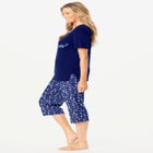 2-Piece Capri Cotton PJ Set image number 2