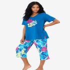 2-Piece Capri PJ Set image number null