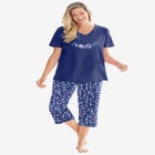 2-Piece Capri Cotton PJ Set image number 0