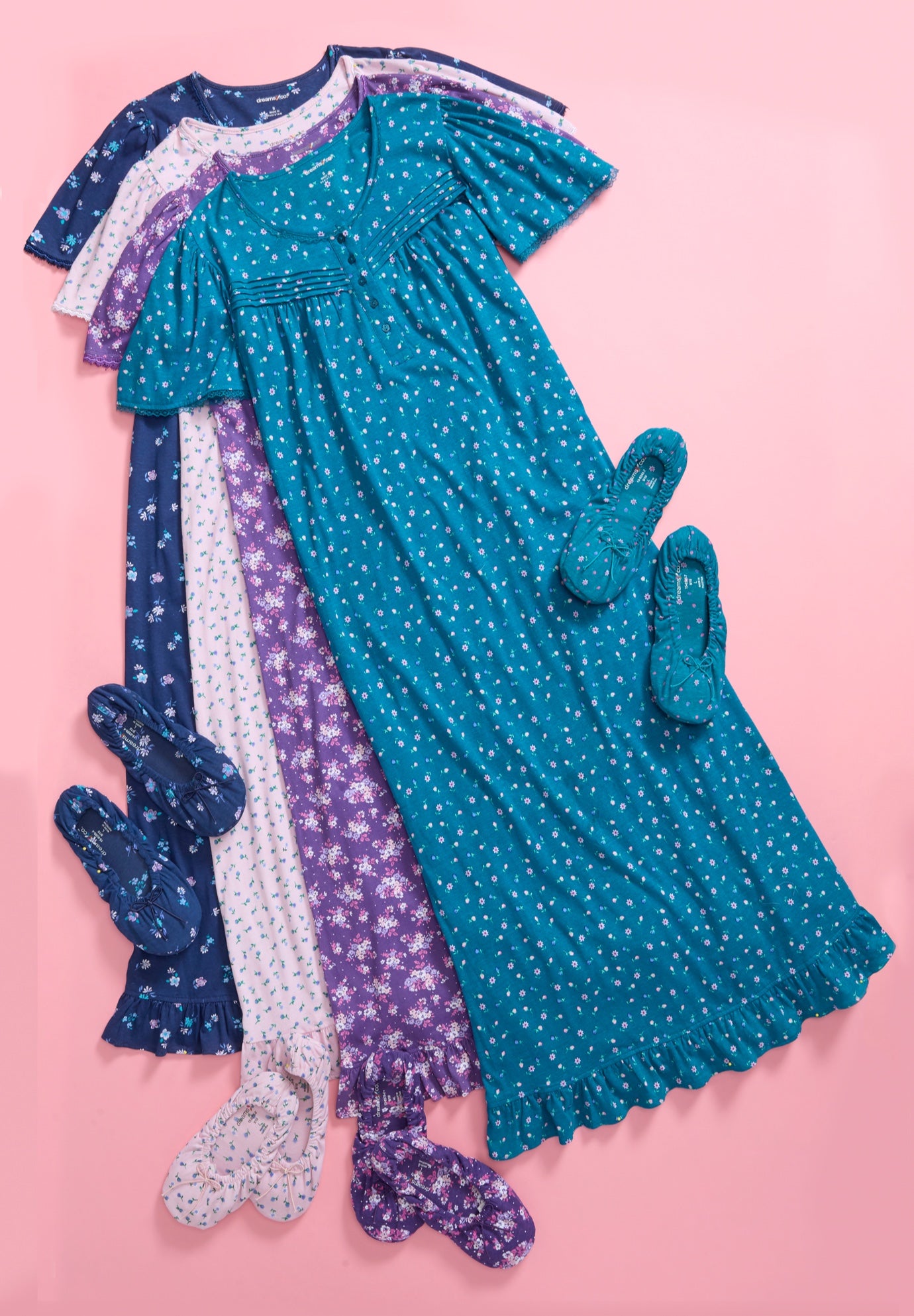 Dreams & Co.&reg; Knit Ballerina Slipper image number 7