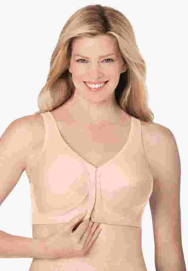 Glamorise® Magic Lift® Front-Close Posture Wireless Bra 1265 image number 1