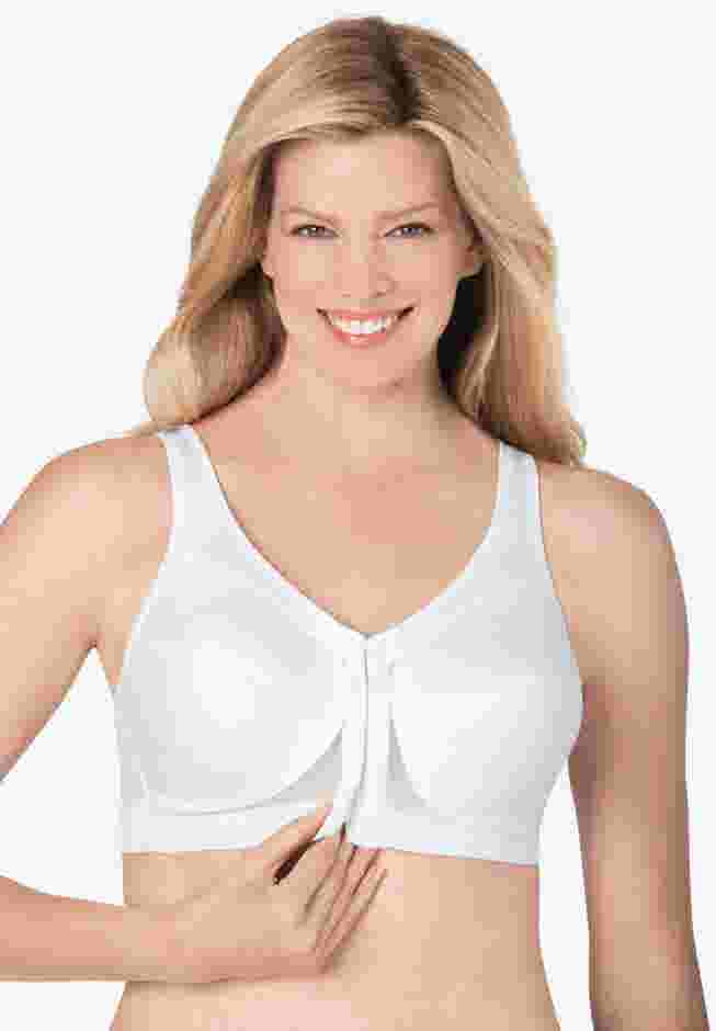 Glamorise® Magic Lift® Front-Close Posture Wireless Bra 1265 image number 1