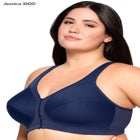 Glamorise® Magic Lift® Front-Close Posture Wireless Bra 1265 image number null