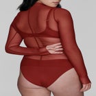 The Mockneck Top - Mesh image number 3