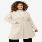 Drawstring Waist Dress Coat image number null