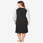Avenue Body Baseball Sleepshirt image number 1