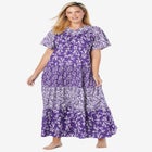 Long Tiered Print Lounger image number 0