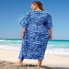 Ruched Caftan Cover Up image number 4