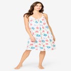 Breezy Eyelet Short Nightgown image number null