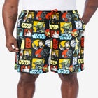 Licensed Novelty Pajama Lounge Shorts image number null