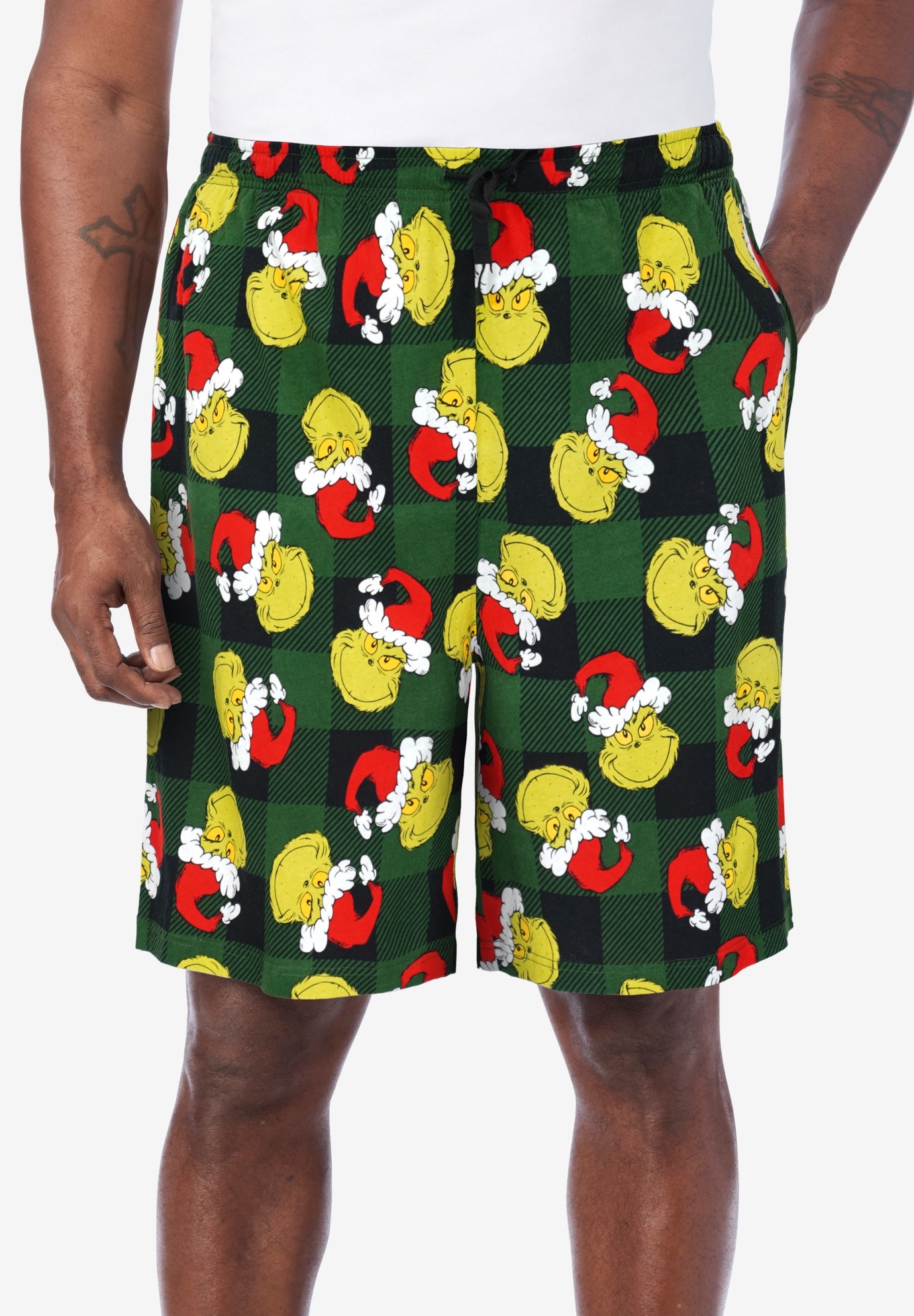 Licensed Novelty Pajama Lounge Shorts image number 3