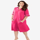 Short French Terry Robe image number null