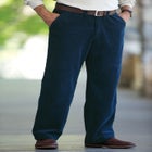 Six-Wale Corduroy Plain Front Pants image number null