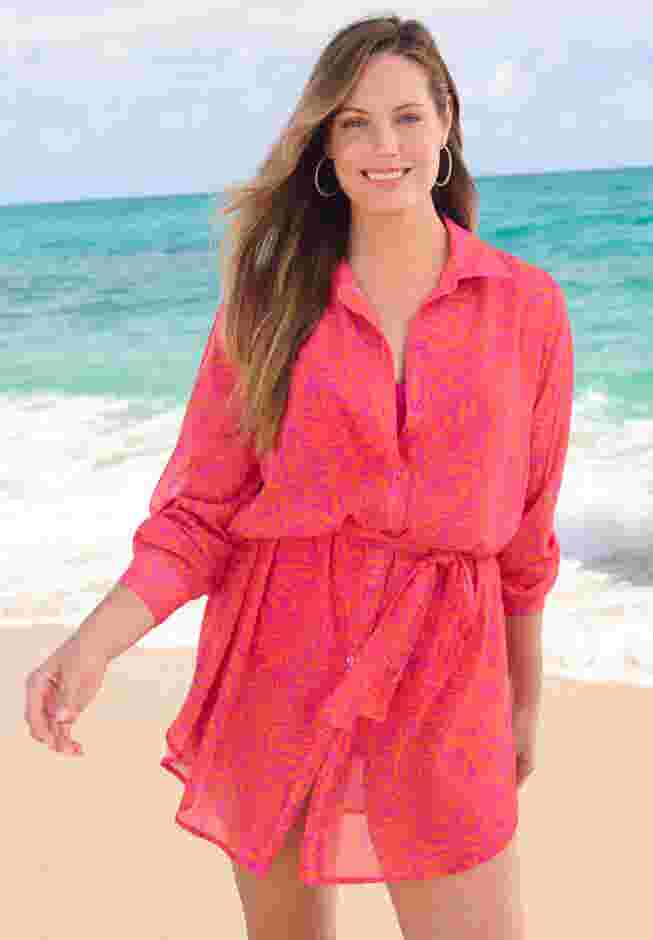 Button-Down Cover Up image number 0