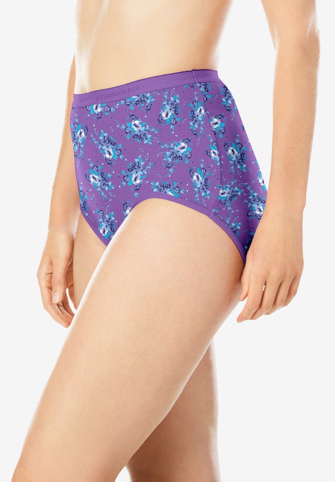 Full Coverage Stretch Cotton Brief 5-Pack image number 4