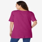 7-Day Embroidered Layered-Look Tunic image number null