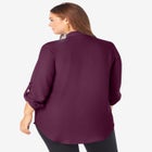 Georgette Overlay Big Shirt image number null