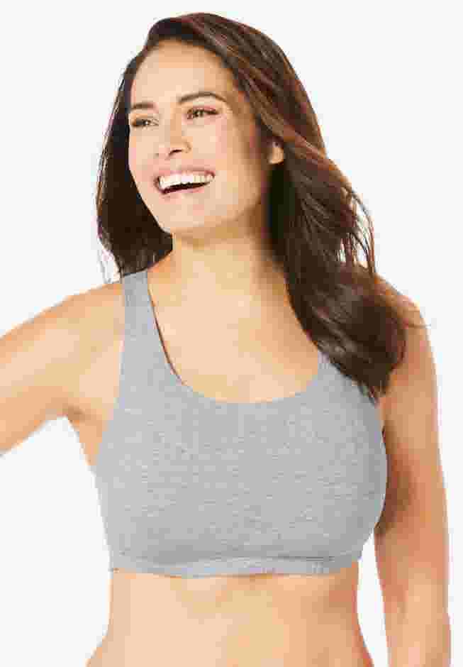 Leading Lady® Serena Low-Impact Wireless Active Bra 0514 image number 4