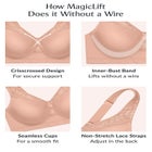 Magic Lift&reg; Seamless T-Shirt Bra image number null