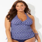 Adjustable Underwire Tankini Top image number 0