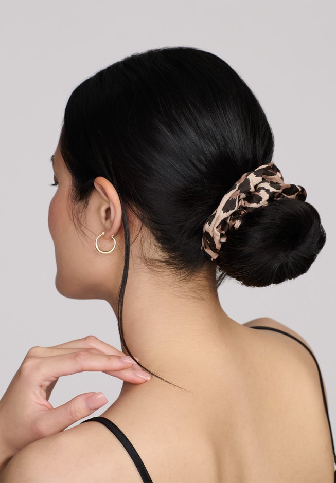 The Oversized Scrunchie - Recycled Satin image number null