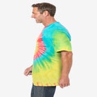 Lightweight Tie-Dye Crewneck Tee image number null