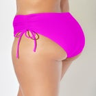 Virtuoso Ruched Side Tie Tummy Control Bikini Bottom image number null