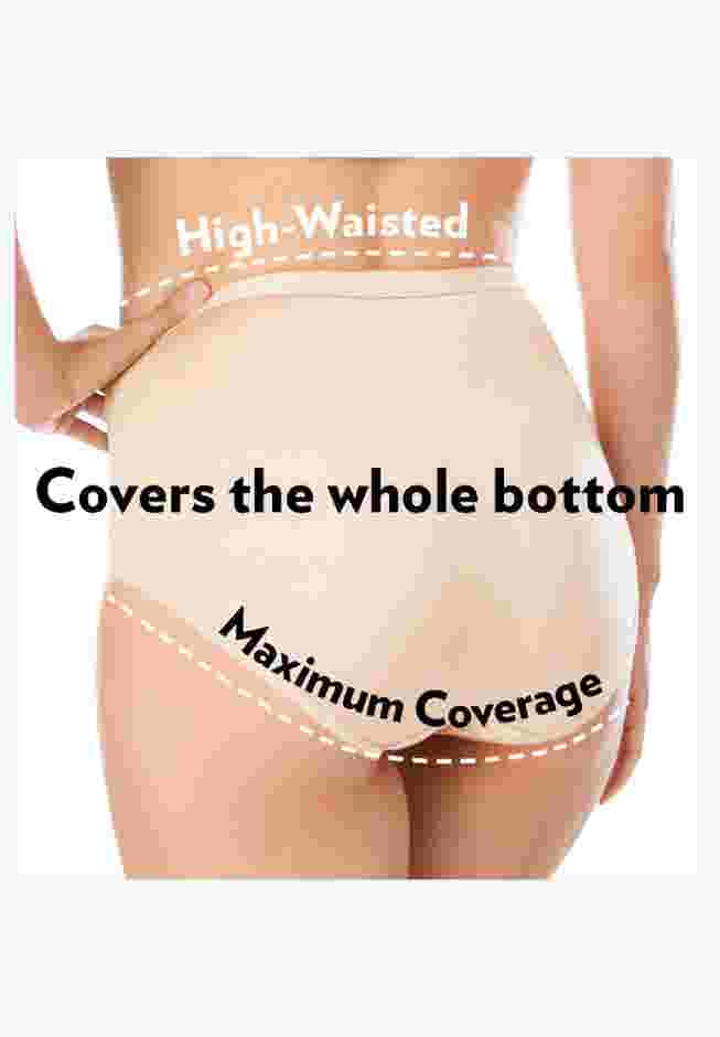 Full Coverage Stretch Cotton Color Block Brief 3-Pack image number 2