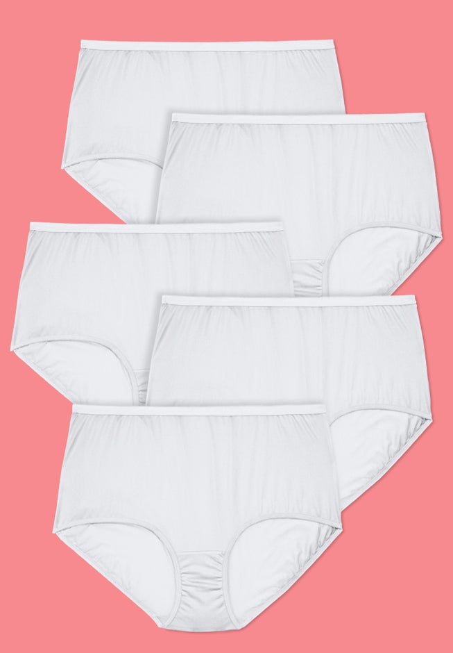 Full Coverage Nylon Brief 5-Pack image number 0