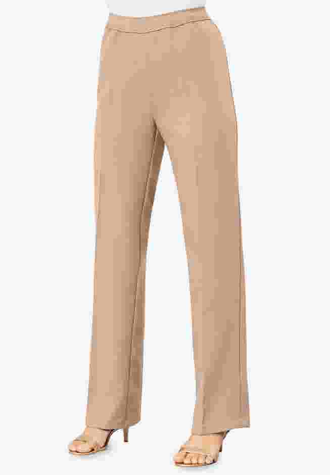 Plus Size Wide Leg Bend Over® Pant image number 3