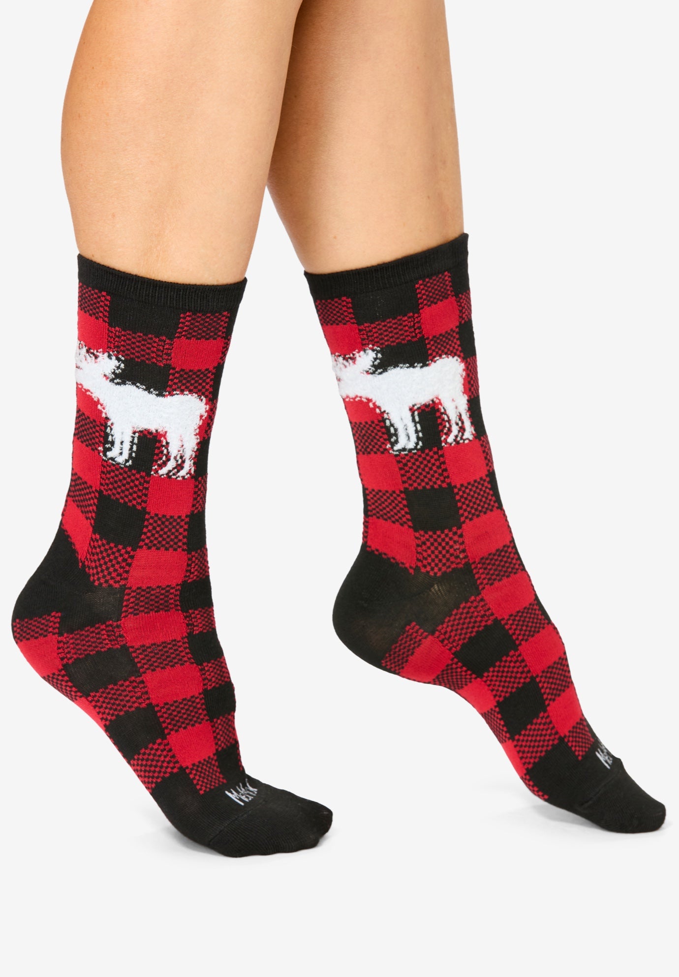MeMoi® 2-Pack Holiday Crew Socks image number 3