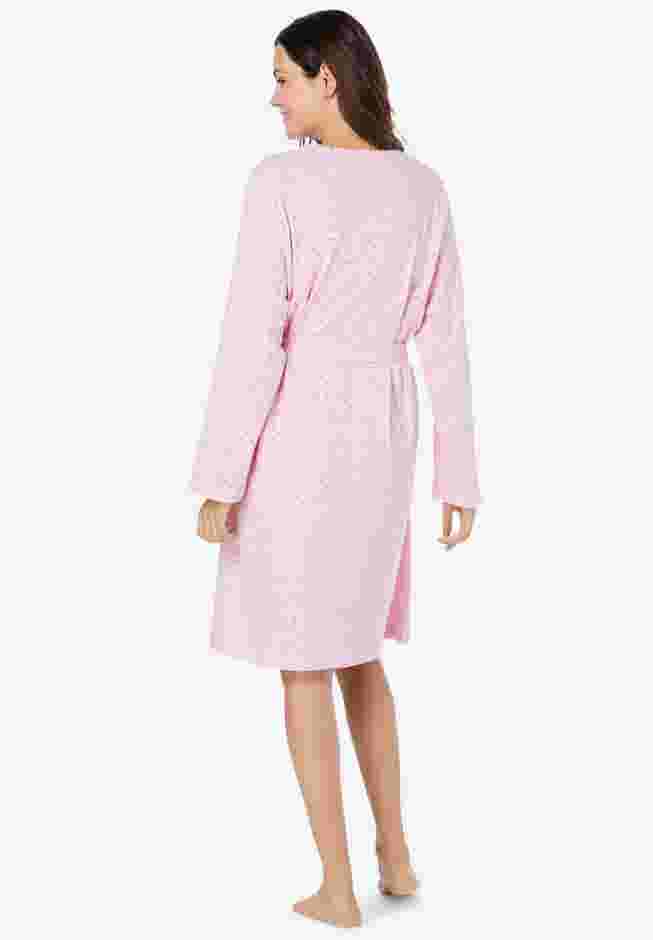 Short Eyelet Wrap Robe image number 1