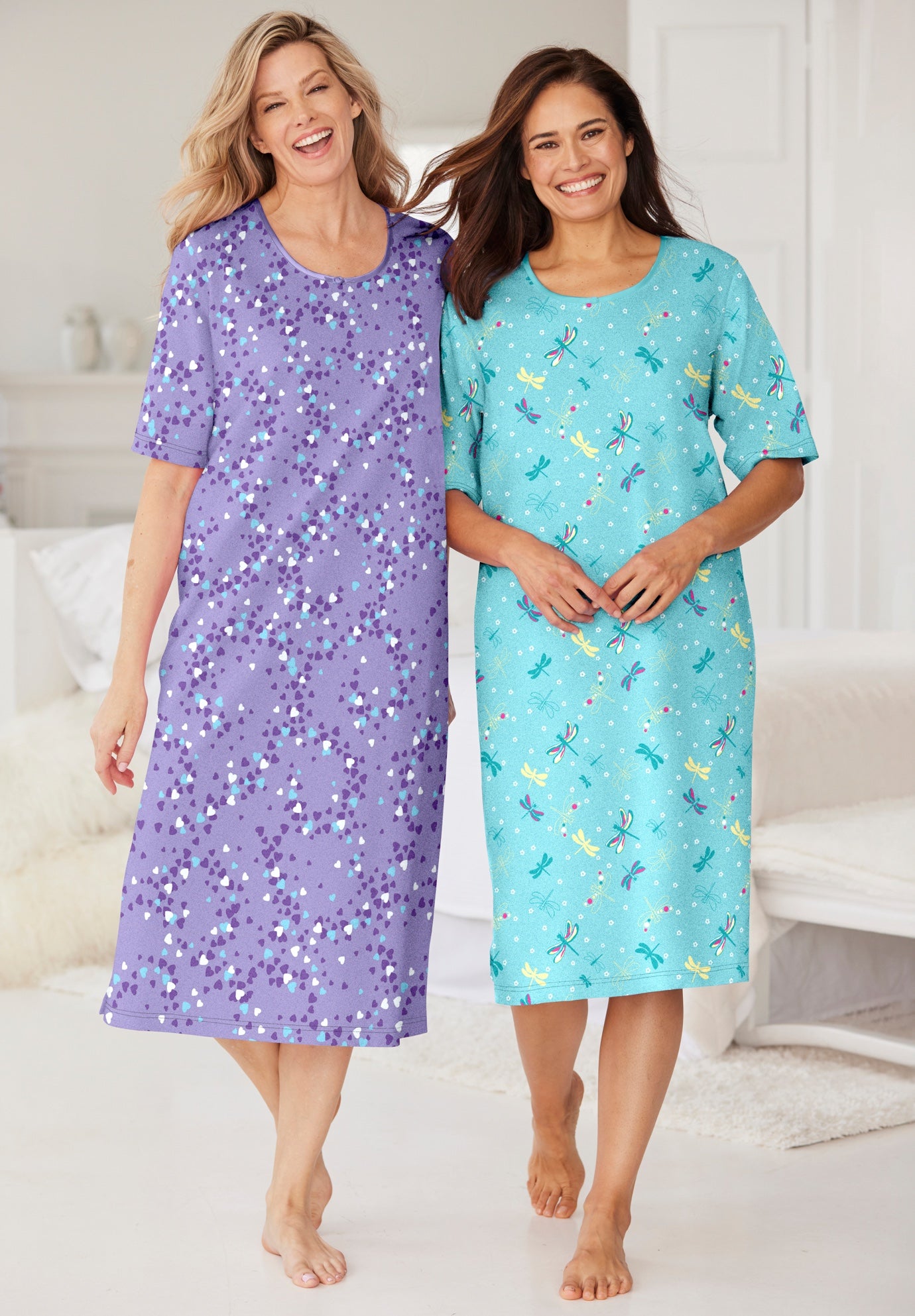 Short-Sleeve Sleepshirt image number 5