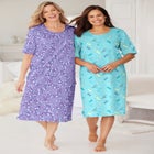 Short-Sleeve Sleepshirt image number null