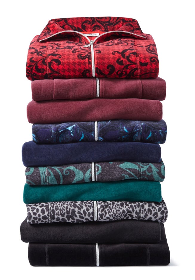 Cozy Velour Jacket image number 1