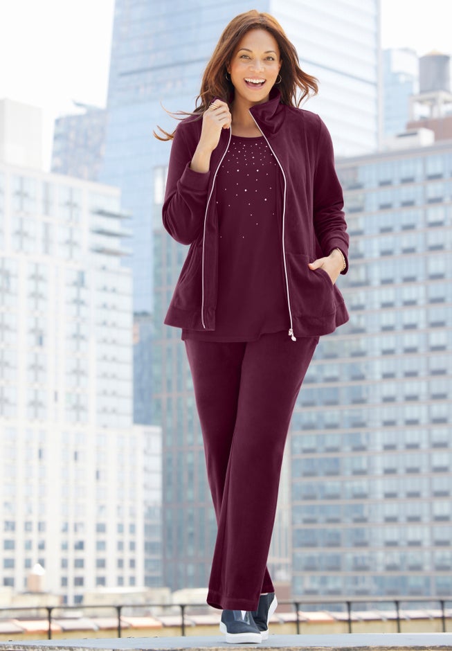 Cozy Velour Jacket image number 2