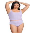 The Square Neck Tank - Modal Silk Rib image number null