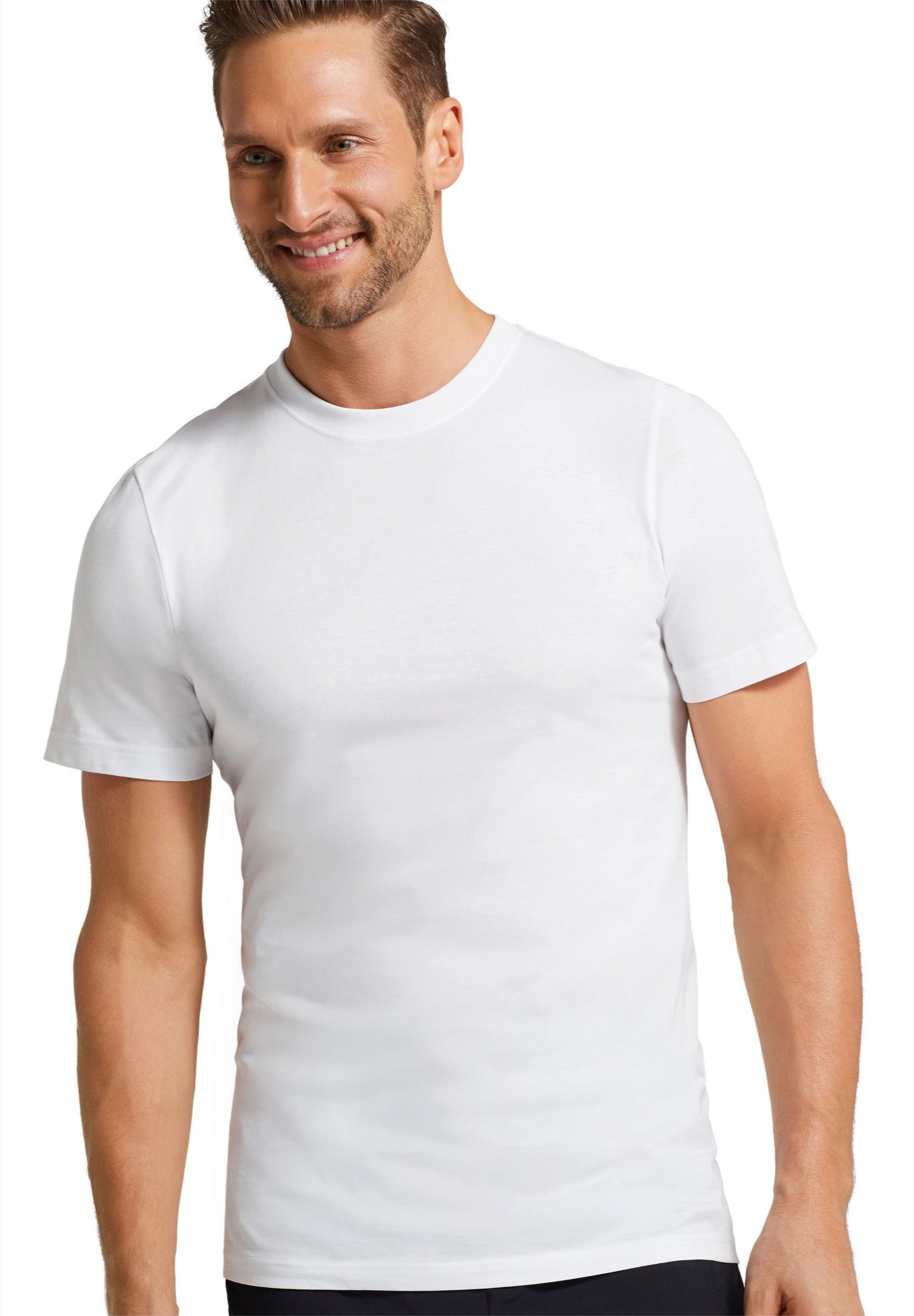 Classic Crewneck Undershirt, 2-Pack image number 1