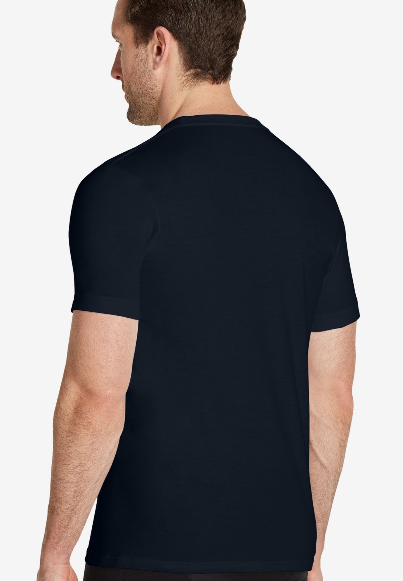 Classic Crewneck Undershirt, 2-Pack image number 2