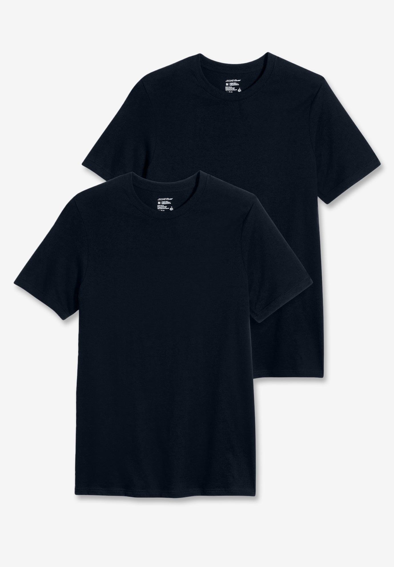 Classic Crewneck Undershirt, 2-Pack image number 0