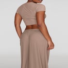 The Baby Tee - Modal Silk Rib image number null