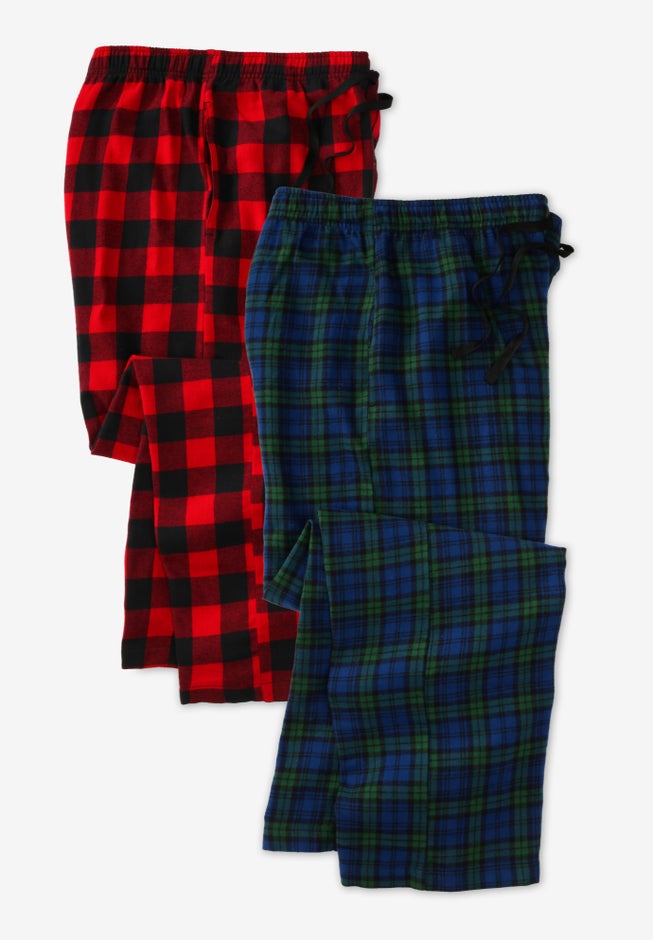 2-Pack Flannel Pajama Pants image number null