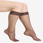 3-Pack Sheer Knee-High Socks  image number null