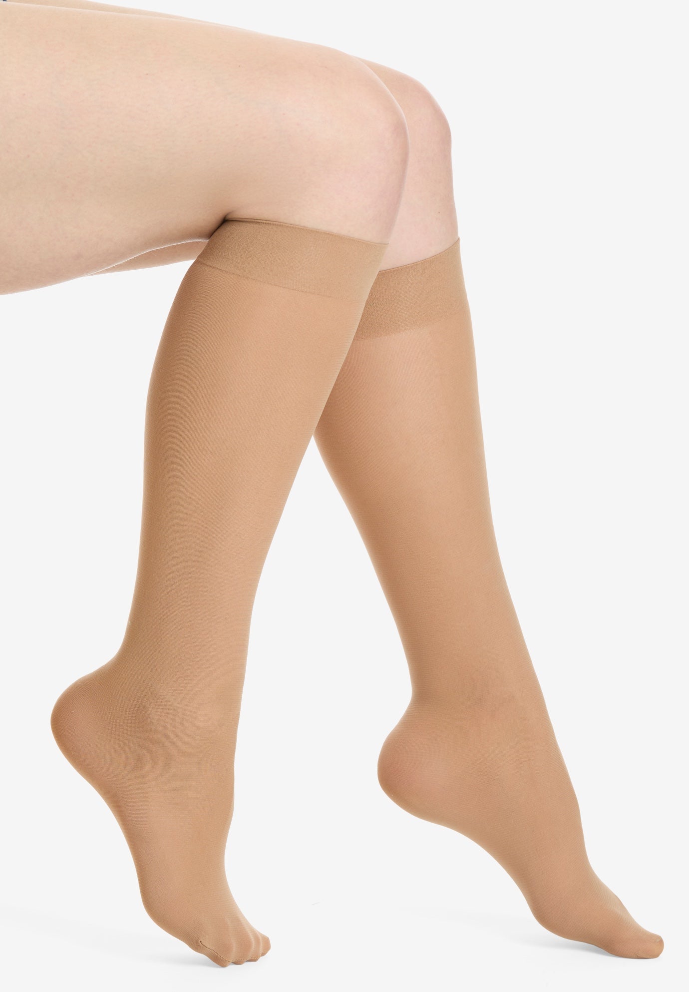 3-Pack Knee-High Compression Socks image number 1