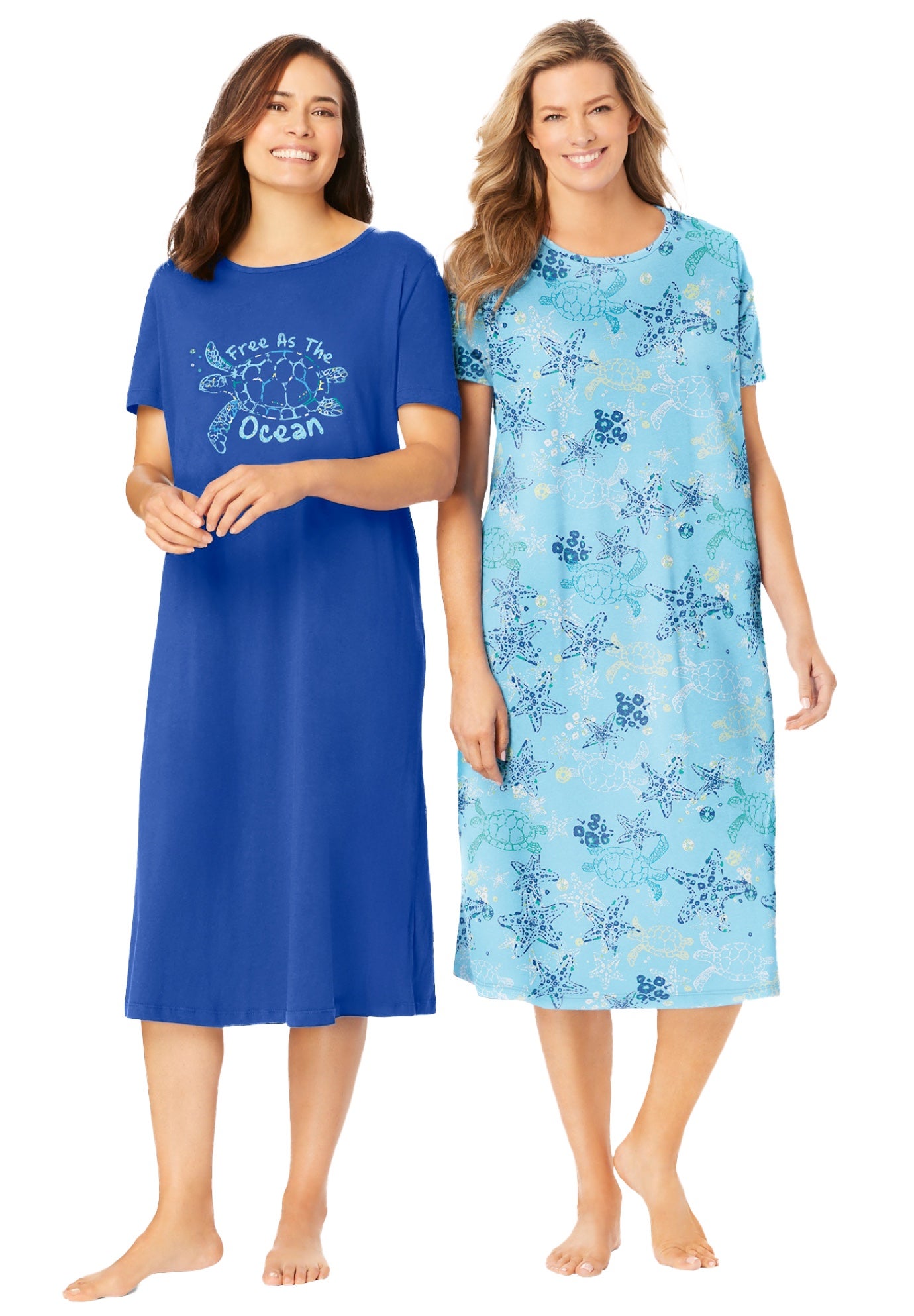 2-Pack Long Sleepshirts image number 0