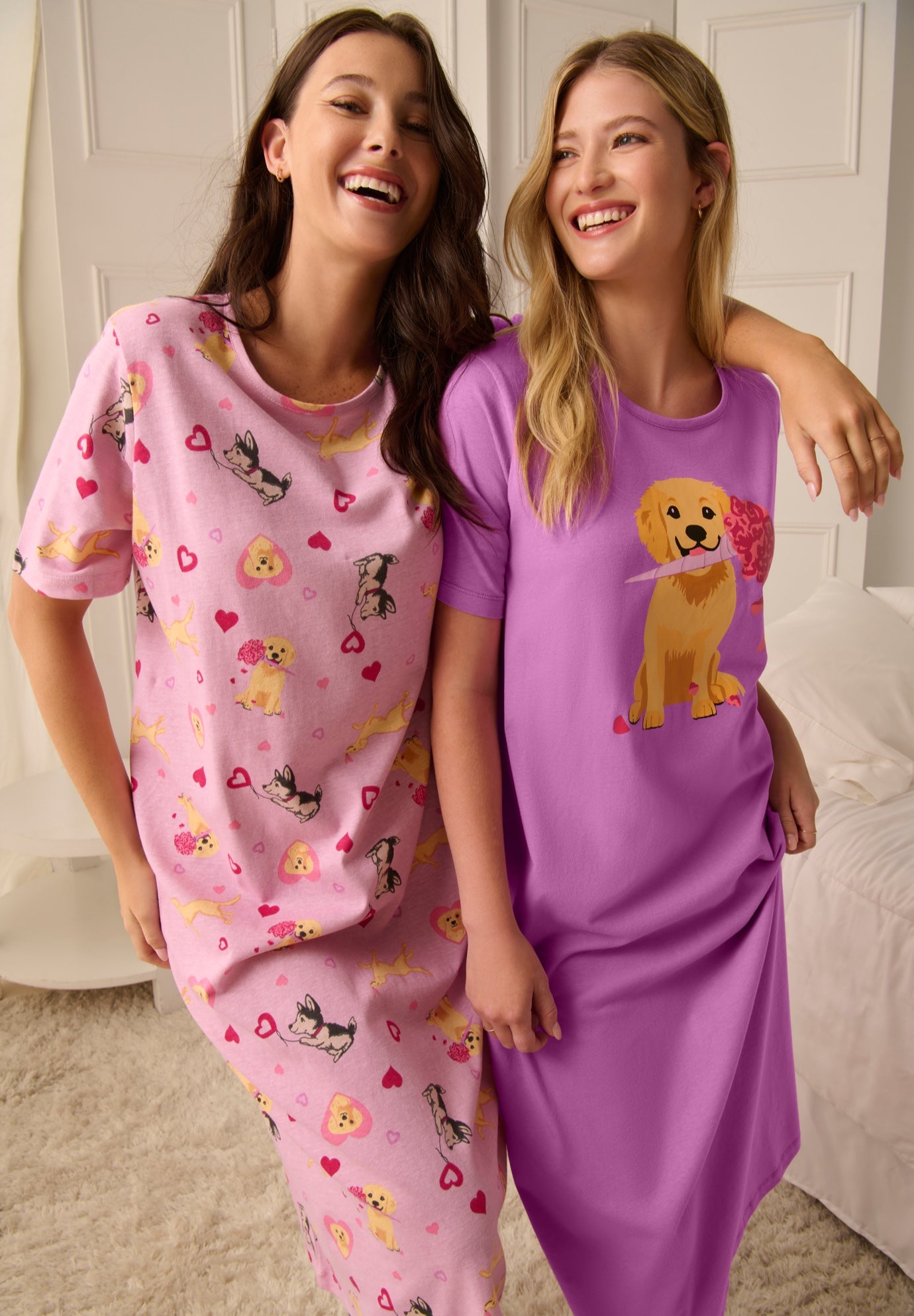 2-Pack Long Sleepshirts image number 6