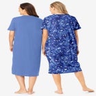 2-Pack Long Sleepshirts image number null