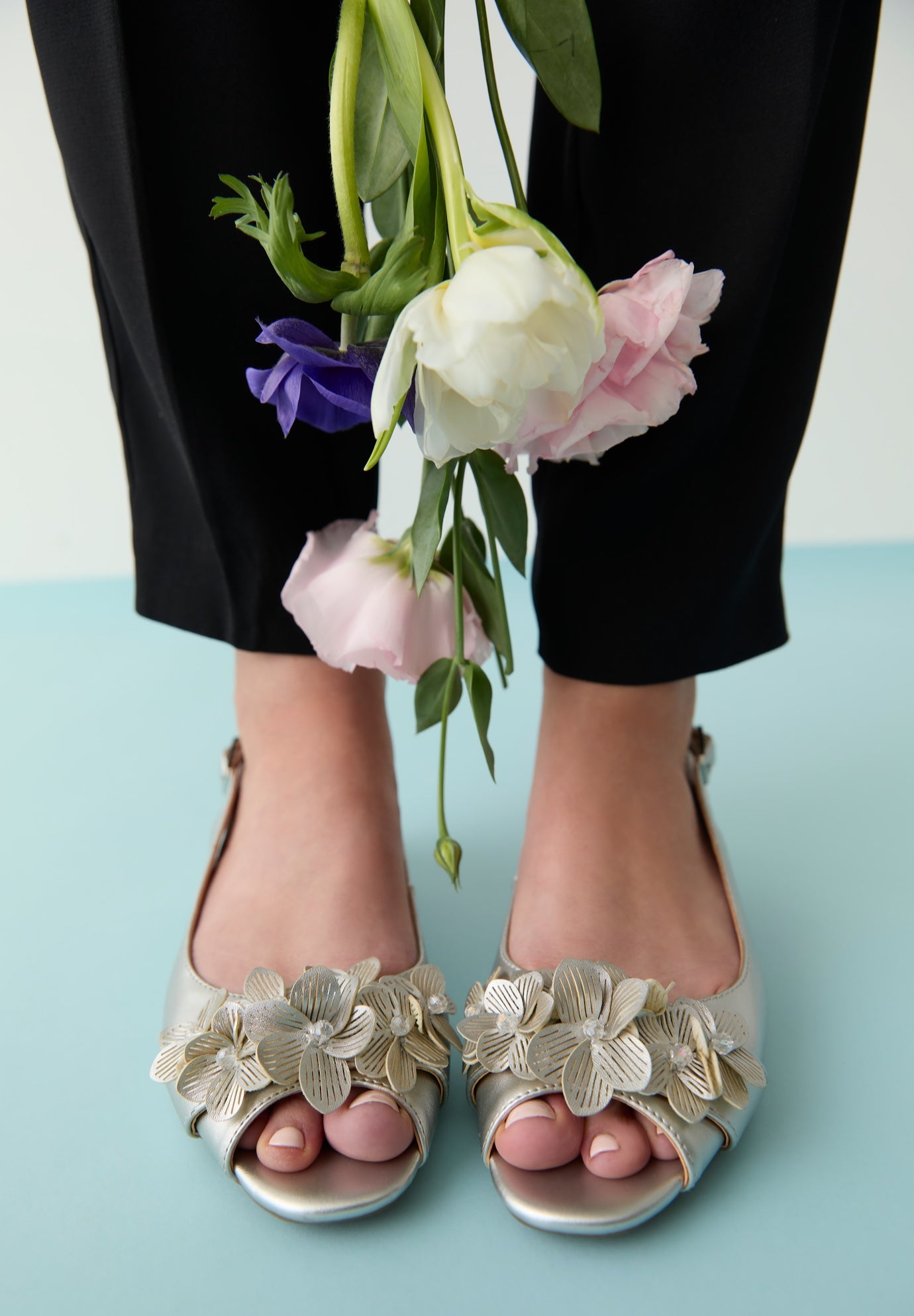 The Rider Leather-Like Slingback image number 0